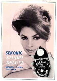 Sekonic L 28 c Studio DeLuxe manual. Camera Instructions.